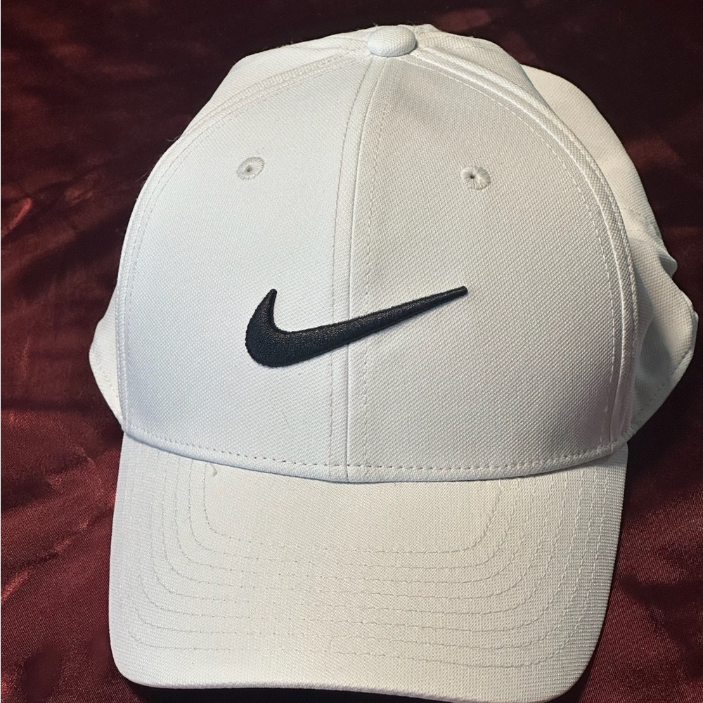 Nike Classic White Hat with Black Logo